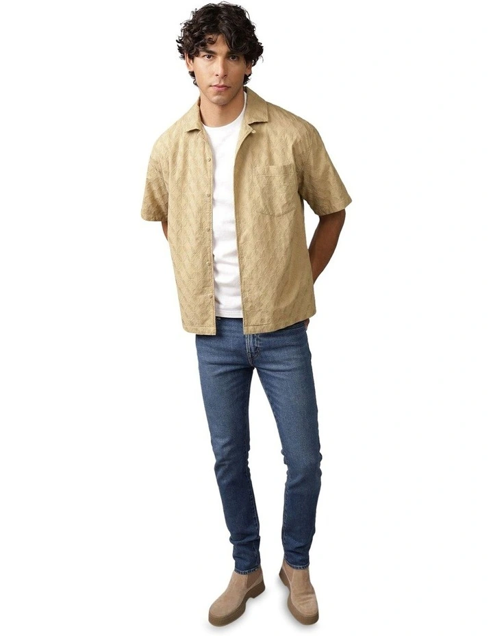 Poolside Button-Up Shirt in Green image 1