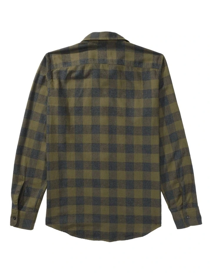 Slim Fit Everyday Shirt in Green Alpine image 4