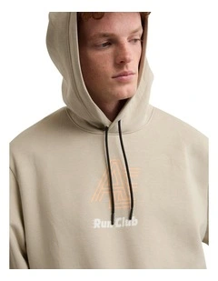 24/7 Hoodie in Stone Grey