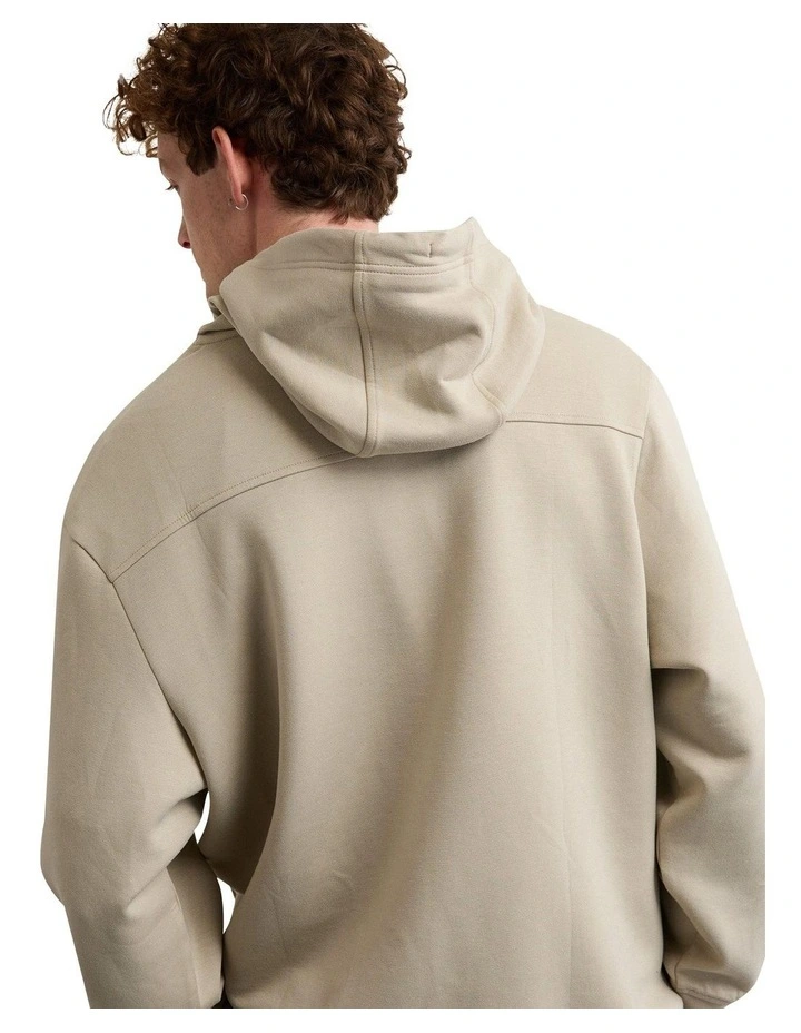 24/7 Hoodie in Stone Grey image 2