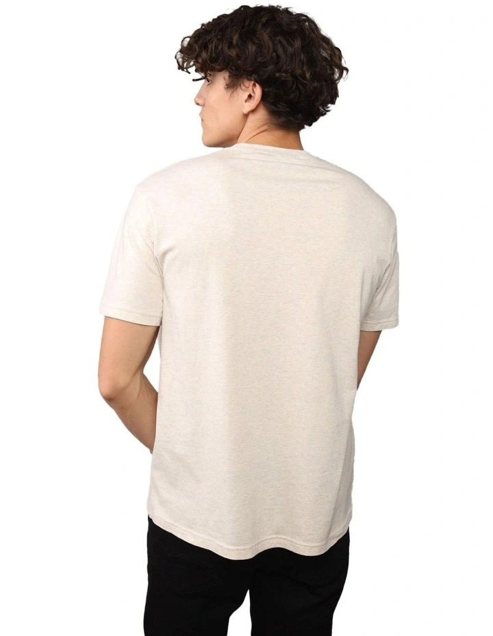 Graphic T-shirt in Oatmeal Heather image 2