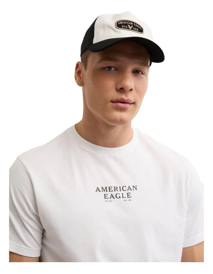 Logo Graphic T-shirt in White image 1