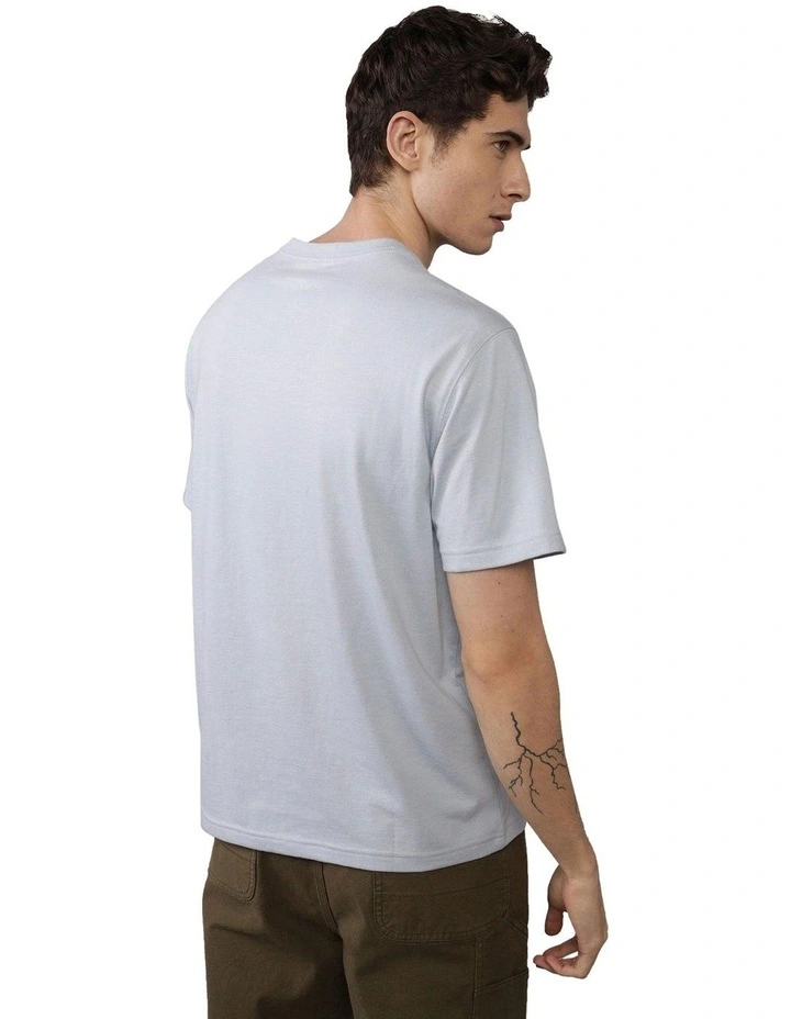 Logo T-shirt in Skylight image 2