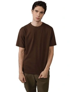 Icon T-shirt in Chocolate