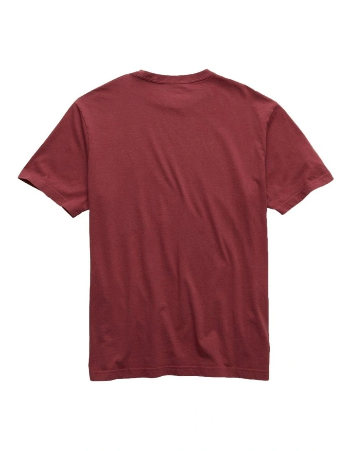 Logo Graphic T-shirt in Red image 4