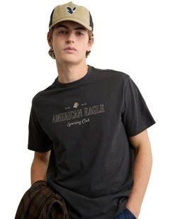 Logo Graphic T-shirt in Black
