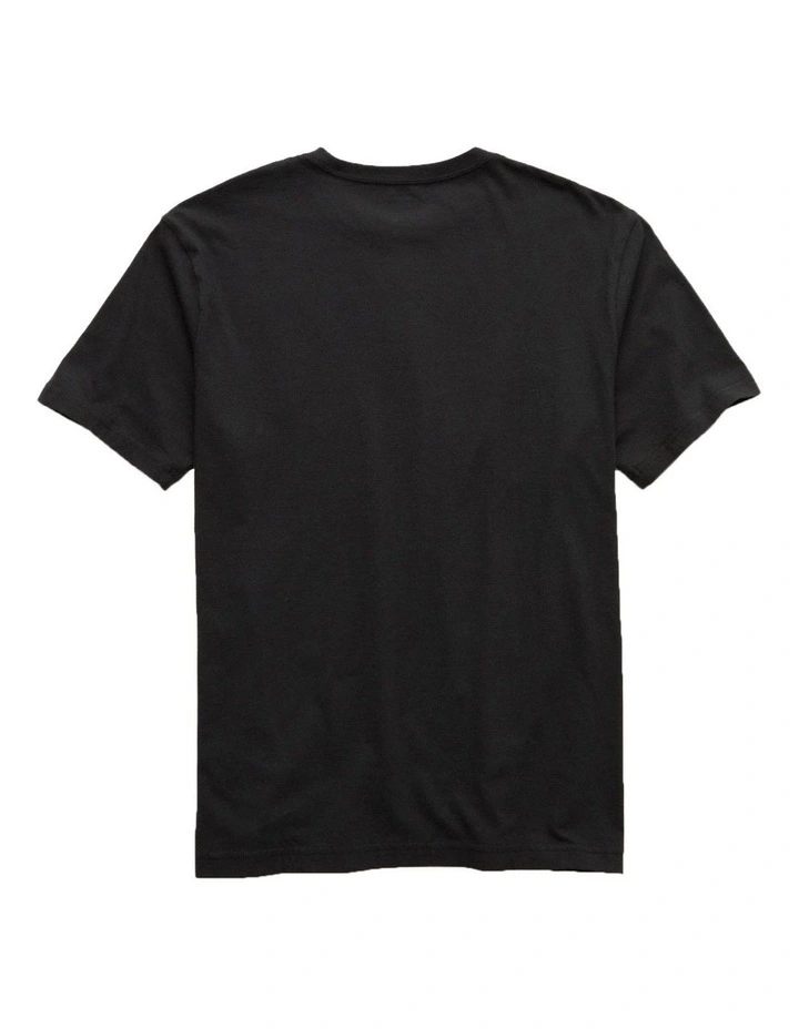Logo Graphic T-shirt in Black image 4