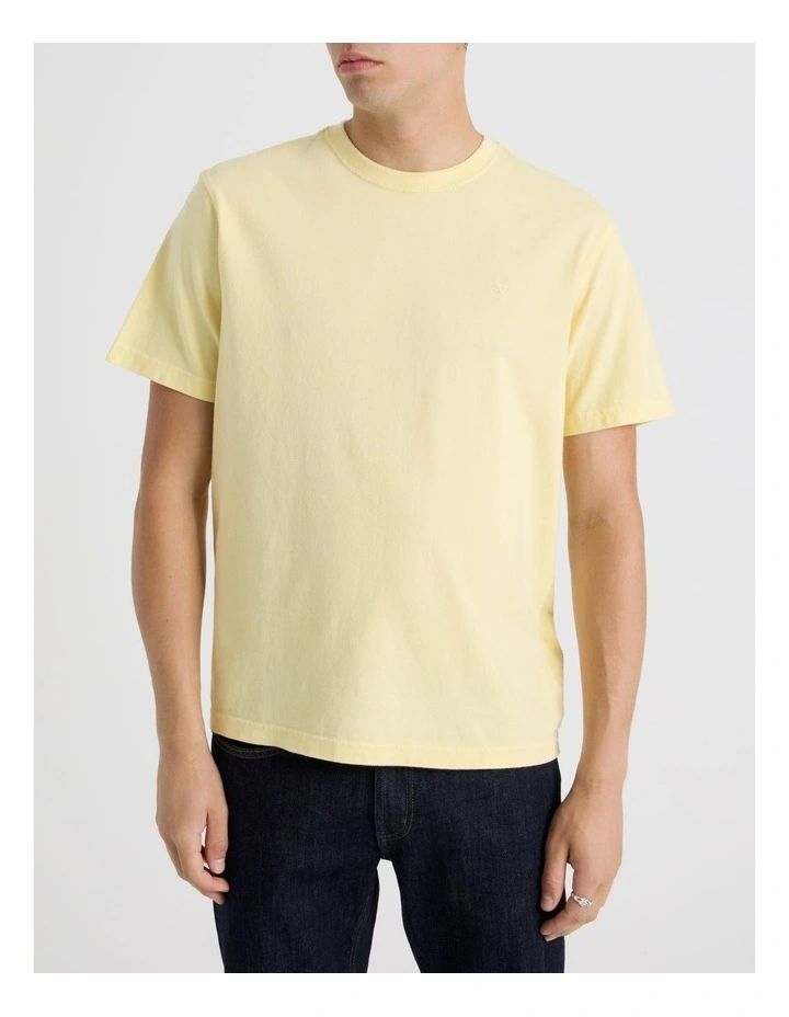 Icon T-Shirt in Yellow image 2