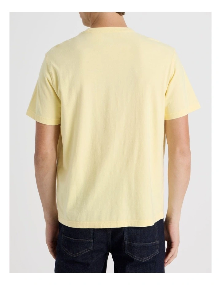 Icon T-Shirt in Yellow image 4