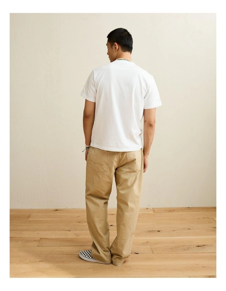 Standard Fit Destination Graphic T-Shirt in Air White image 2