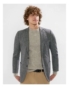 Hiroto Blazer in Charcoal