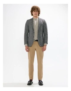 Hiroto Blazer in Charcoal