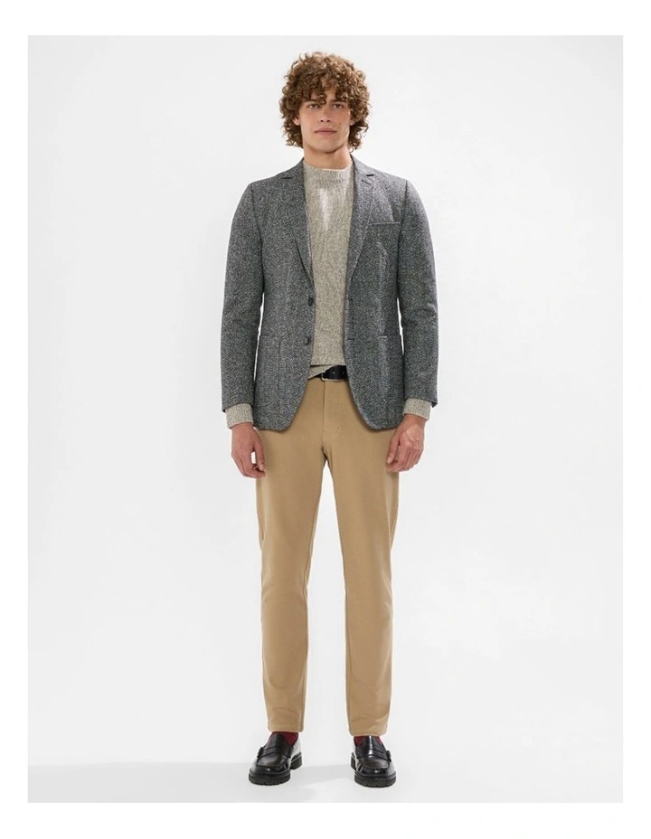 Hiroto Blazer in Charcoal image 2