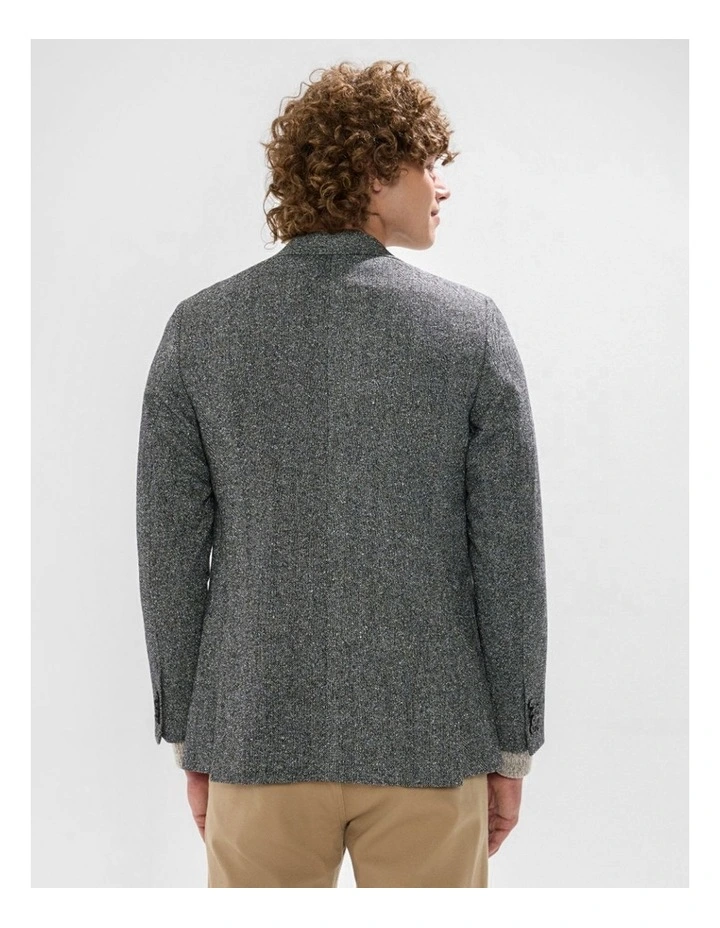 Hiroto Blazer in Charcoal image 3