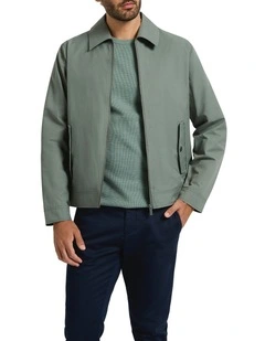 Haruki Harrington Jacket in Balsam Green