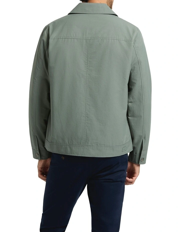Haruki Harrington Jacket in Balsam Green image 2