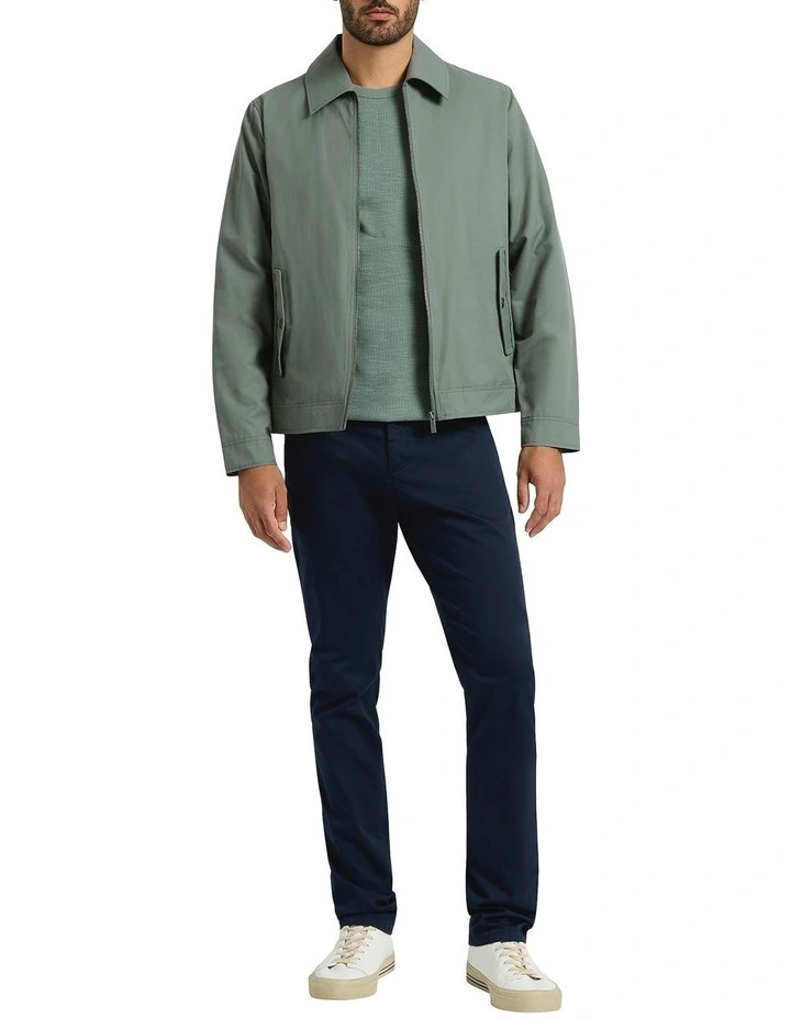 Haruki Harrington Jacket in Balsam Green image 3