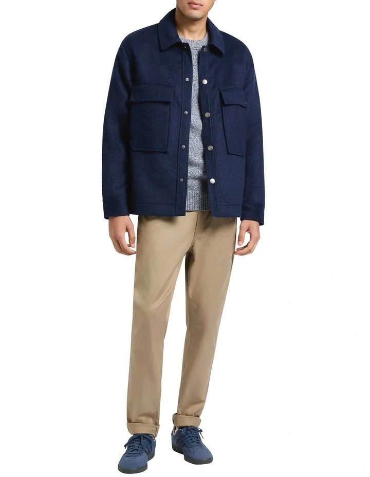 Edward Jacket in Navy image 4