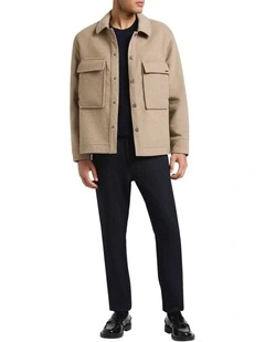 Edward Jacket in Stone
