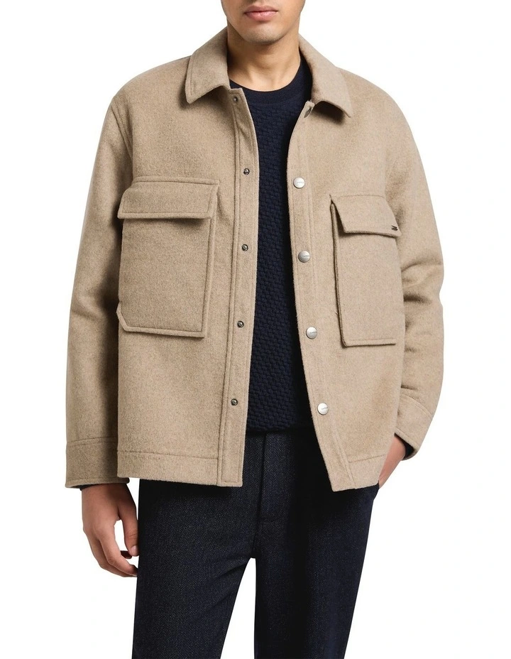 Edward Jacket in Stone image 3