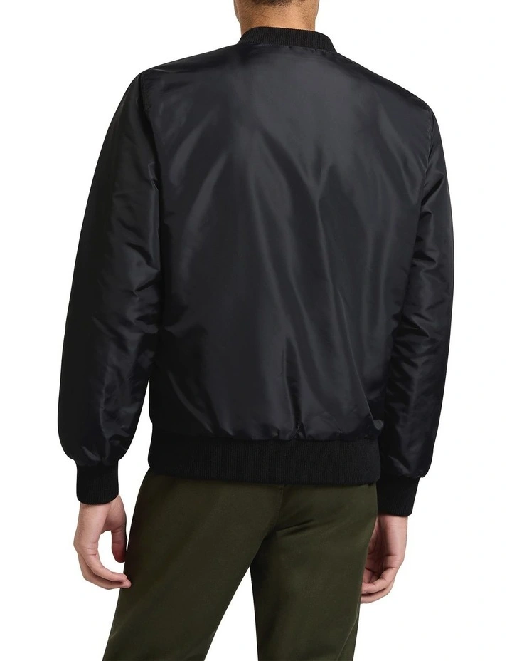 Vernon Reversible Jacket in Black/Army Green image 2