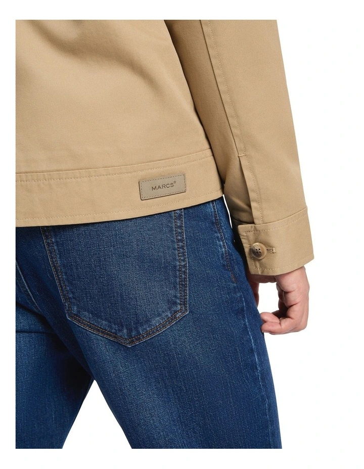 Ginza Harrington Jacket in Scrub Brown image 4