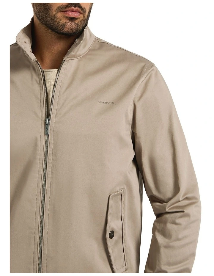 Nagoya Harrington Jacket in Pebble image 4