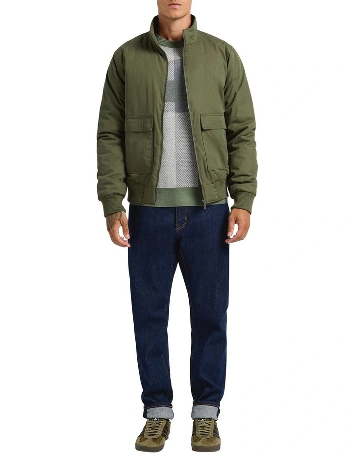 Rove Harrington Jacket in Khaki image 1