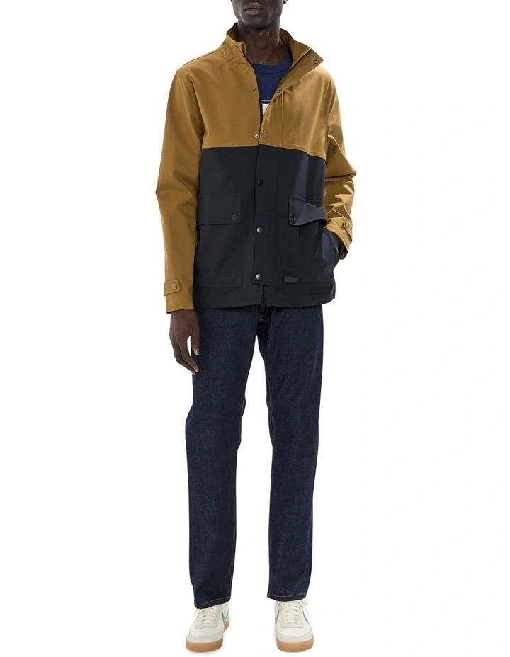 Marcs Adam Contrast Anorak in Navy image 2