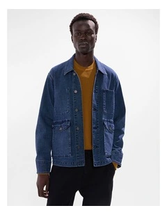 Ryan Denim Jacket in Vintage Wash