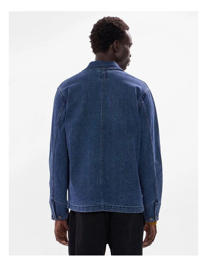 Ryan Denim Jacket in Vintage Wash image 3
