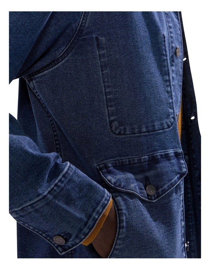 Ryan Denim Jacket in Vintage Wash image 3
