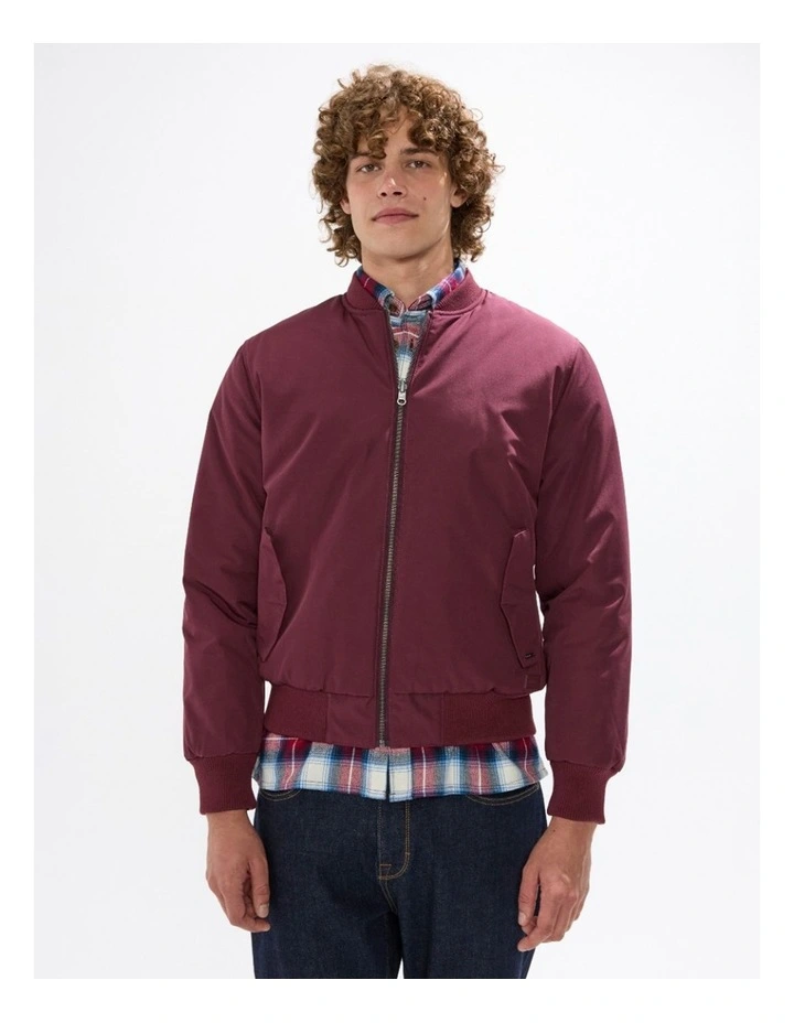 Mingyu Reversible Bomber in Fig/Black image 2