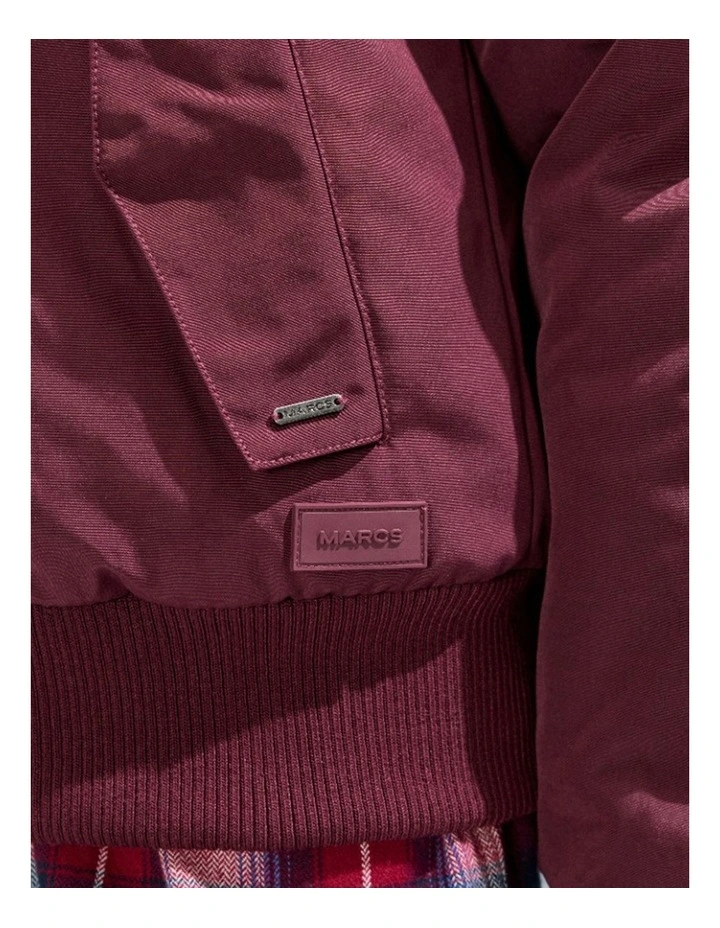 Mingyu Reversible Bomber in Fig/Black image 4