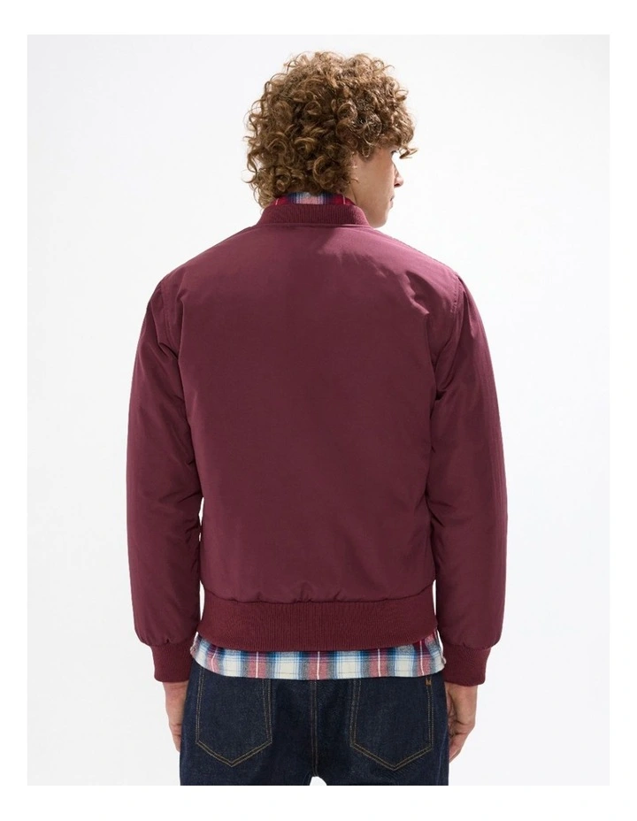 Mingyu Reversible Bomber in Fig/Black image 5