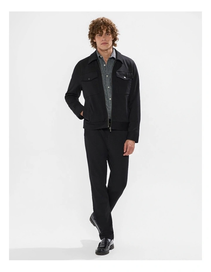 Drew Ponte Jacket in Black image 2