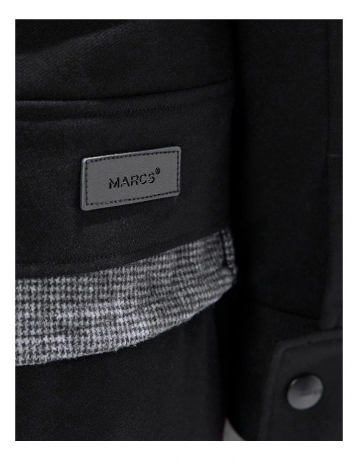 Drew Ponte Jacket in Black image 4