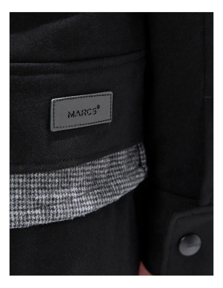 Drew Ponte Jacket in Black image 4