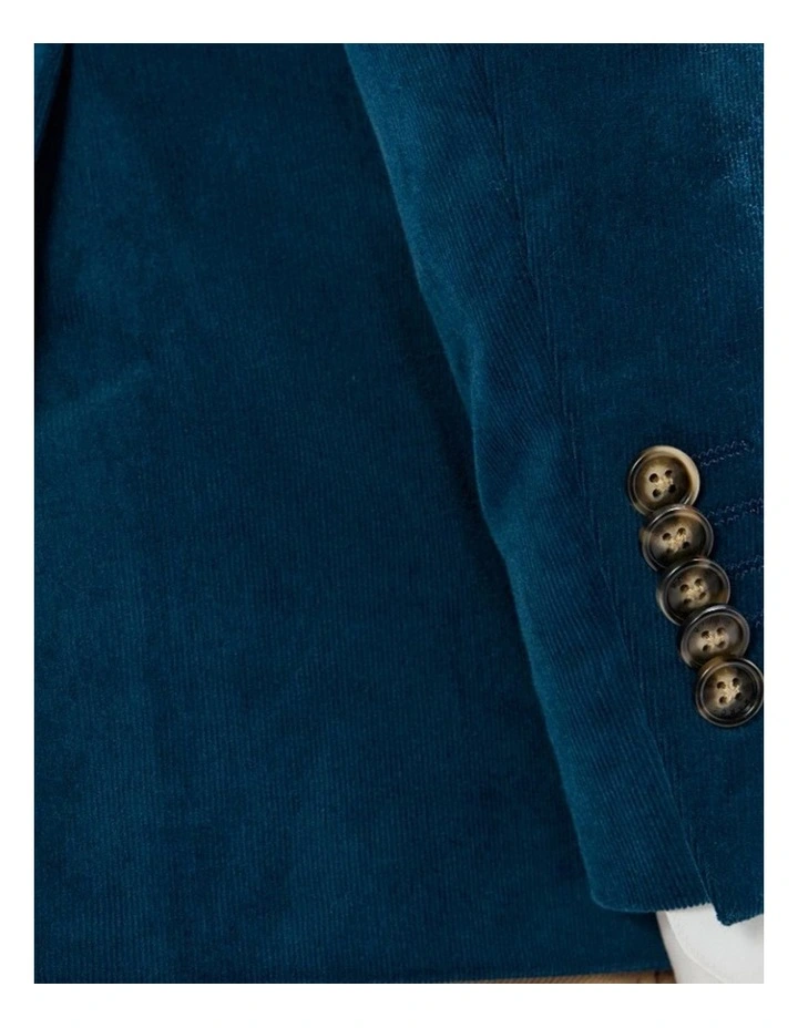 Baxter Cord Blazer in Dark Teal image 3