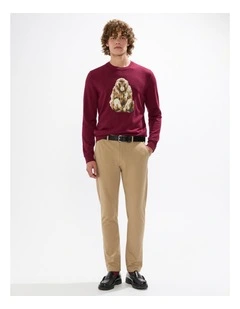 Saru Wool Blend Knit in Fig