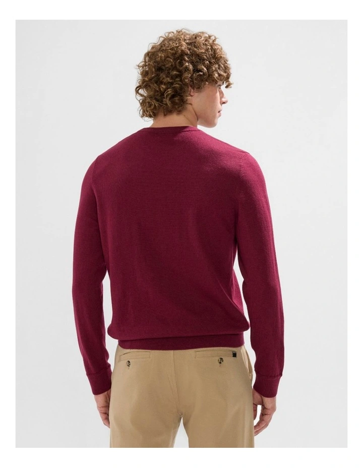 Saru Wool Blend Knit in Fig image 3