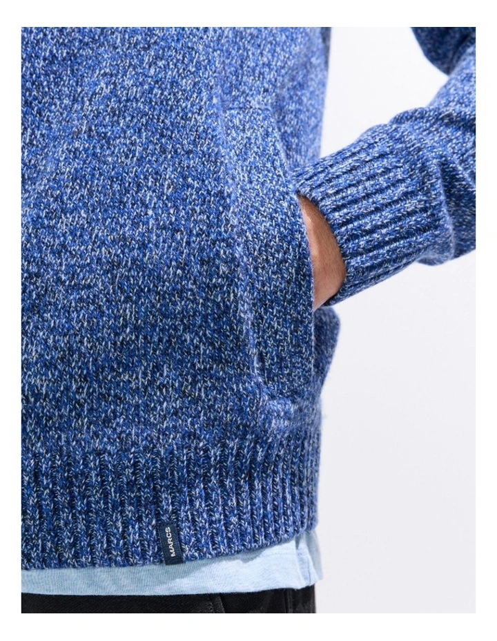 Taniela Zip Through Knit in Azure Blue image 3