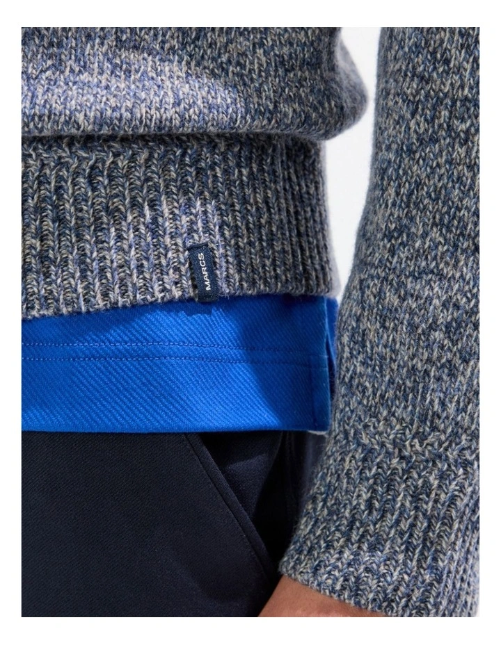 Taniela Merino Knit in Blue Multi image 3