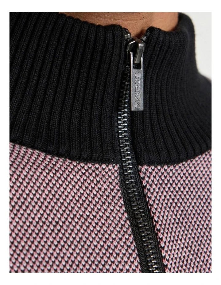 Star Treatment Zip Through in Rich Pink image 4