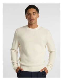 Mirrorball Textured Knit in Birch
