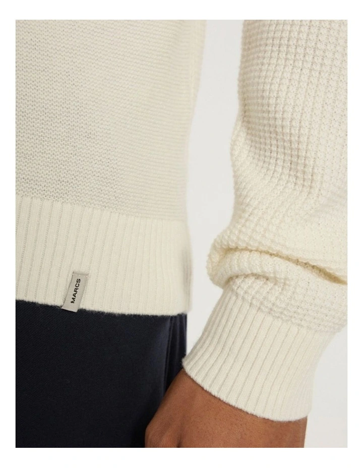 Mirrorball Textured Knit in Birch image 3