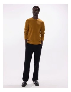 Gordon Textured Merino Knit in Bronze