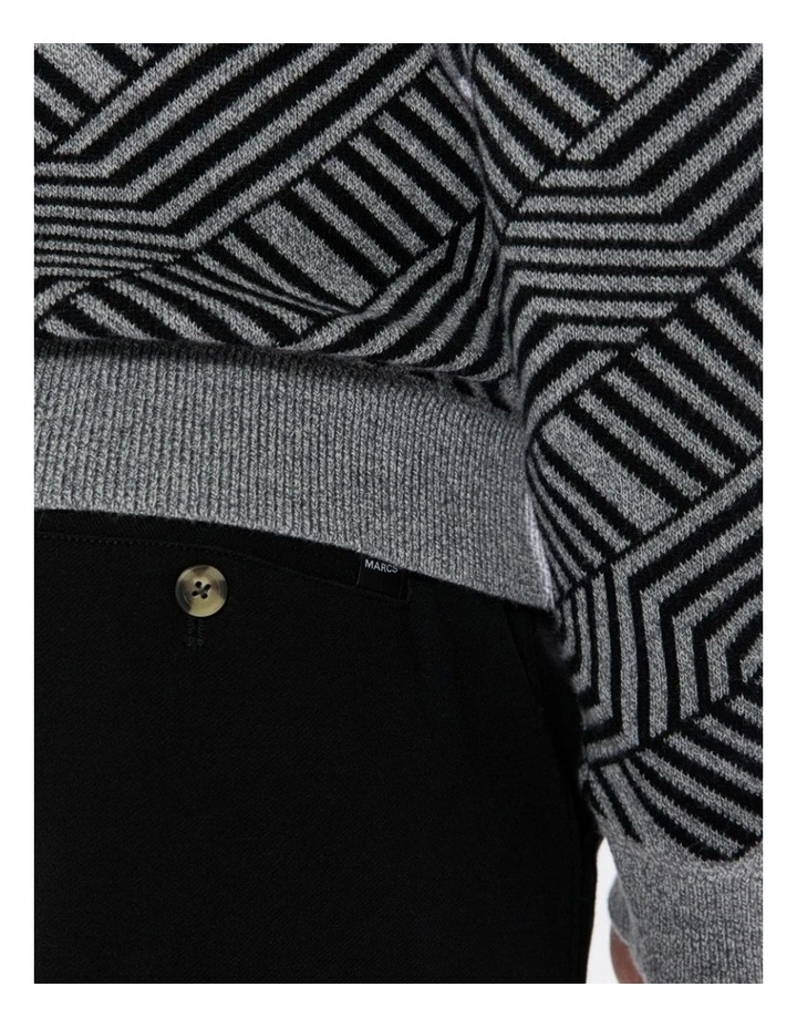 Champions Wool Blend Knit in Charcoal image 3