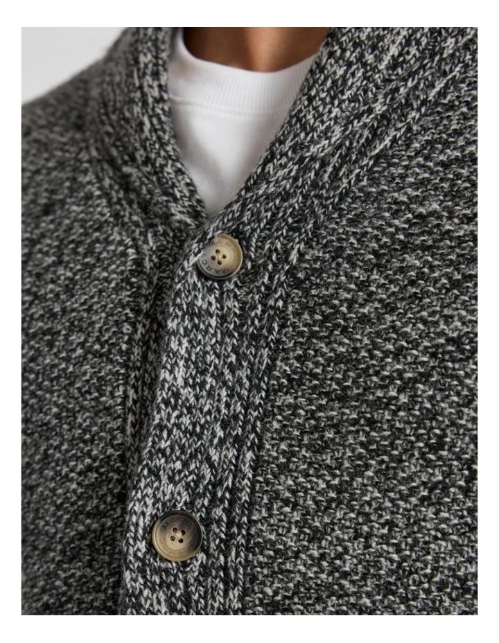 I Want It All Cardigan in Black/White image 5