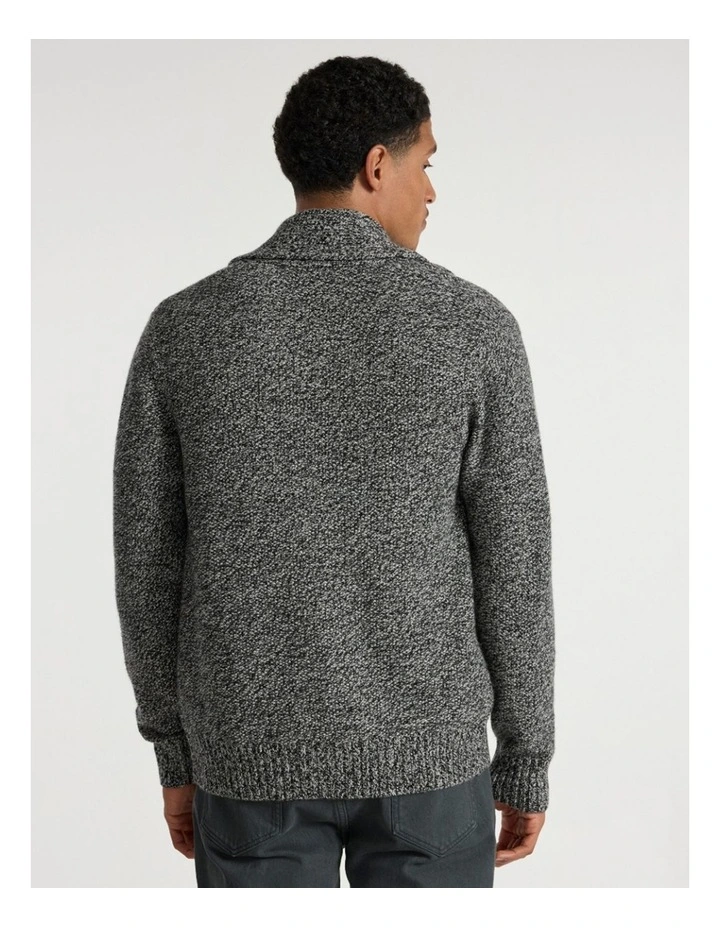 I Want It All Cardigan in Black/White image 5
